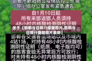关于【邯郸今日限行提醒图片,邯郸今日限行提醒图片最新】