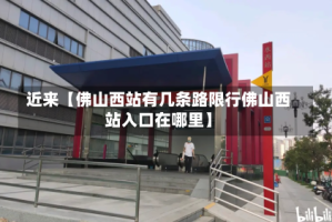 近来【佛山西站有几条路限行佛山西站入口在哪里】