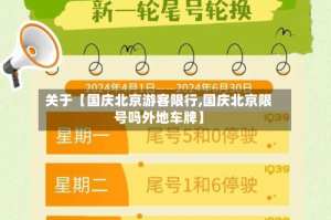 关于【国庆北京游客限行,国庆北京限号吗外地车牌】