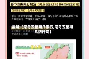 最近【尾号五星期几限行,尾号五星期几限行啊】