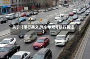 关于【限行英文,汽车单双号限行英语】