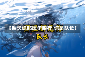 【队长你那属于限行,你是队长】