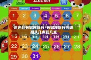 高速到石家庄限行/石家庄限行高峰期从几点到几点