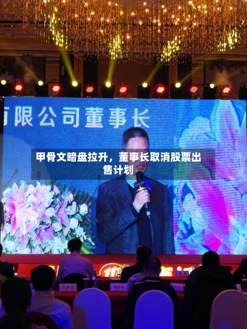 甲骨文暗盘拉升	，董事长取消股票出售计划-第1张图片
