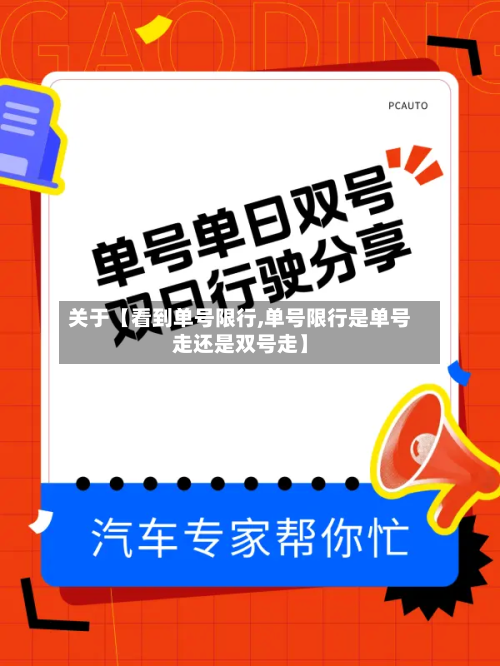 关于【看到单号限行,单号限行是单号走还是双号走】-第3张图片