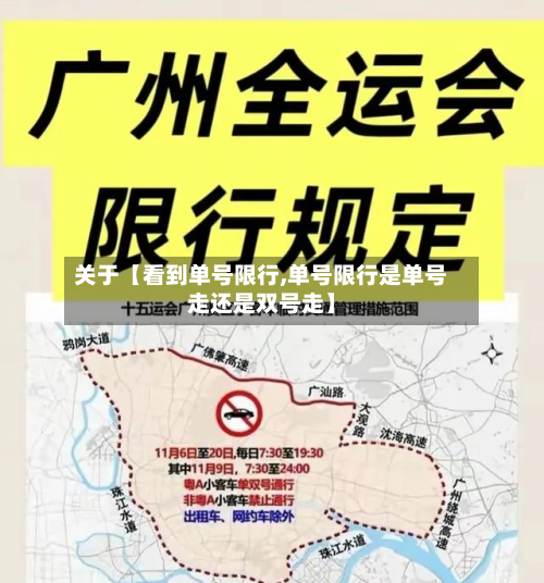 关于【看到单号限行,单号限行是单号走还是双号走】-第2张图片