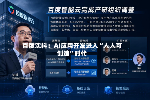 百度沈抖：AI应用开发进入“人人可创造”时代-第2张图片