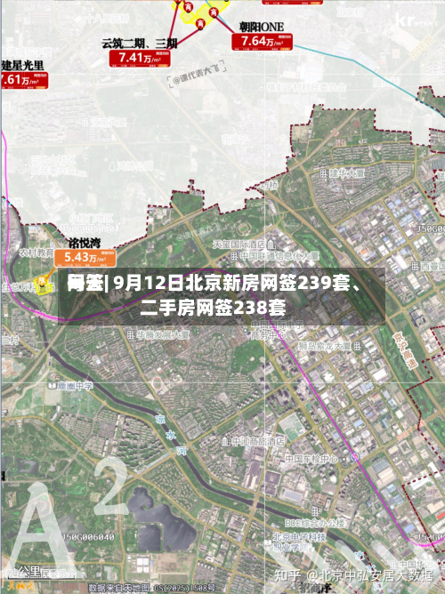 每天网签| 9月12日北京新房网签239套	、二手房网签238套-第2张图片