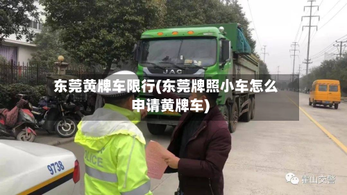 东莞黄牌车限行(东莞牌照小车怎么申请黄牌车)-第2张图片