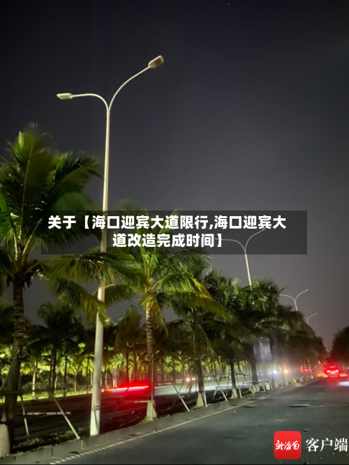 关于【海口迎宾大道限行,海口迎宾大道改造完成时间】-第3张图片