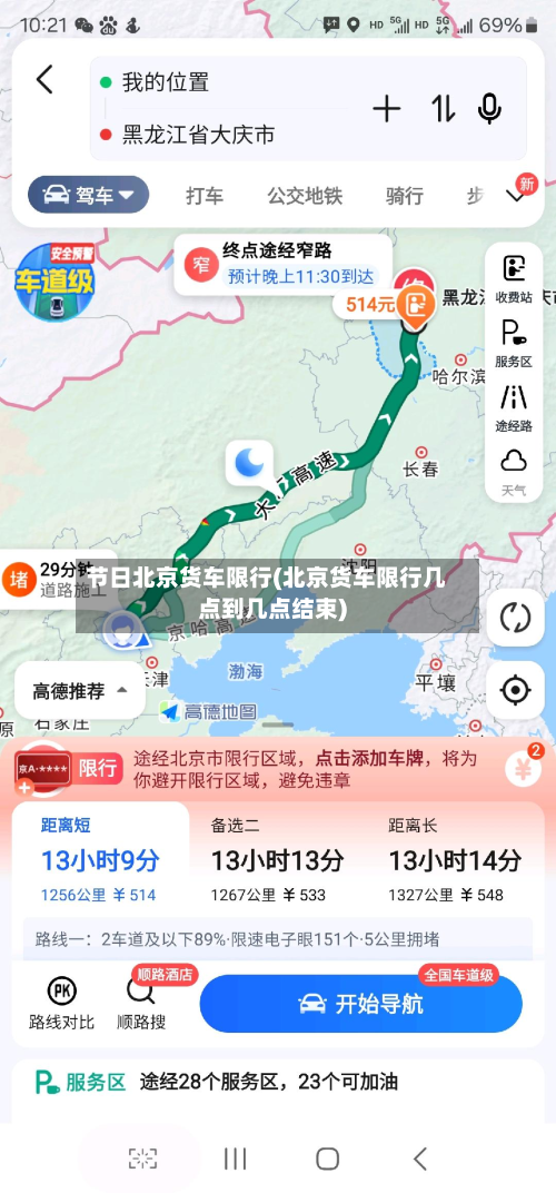 节日北京货车限行(北京货车限行几点到几点结束)-第1张图片