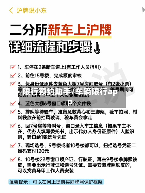 限行预约助手/车辆限行app-第1张图片