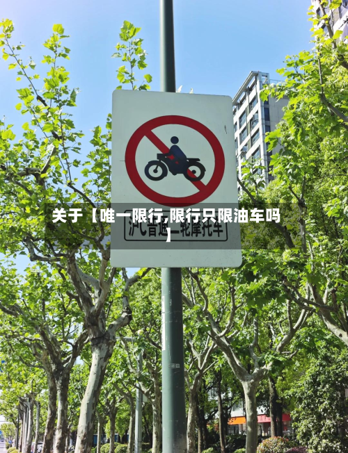 关于【唯一限行,限行只限油车吗】-第1张图片