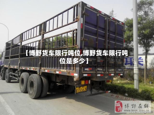 【博野货车限行吨位,博野货车限行吨位是多少】-第2张图片