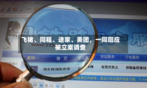 飞猪、同程、途家	、美团，一同回应被立案调查-第2张图片