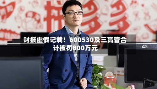 财报虚假记载！600530及三高管合计被罚800万元-第1张图片