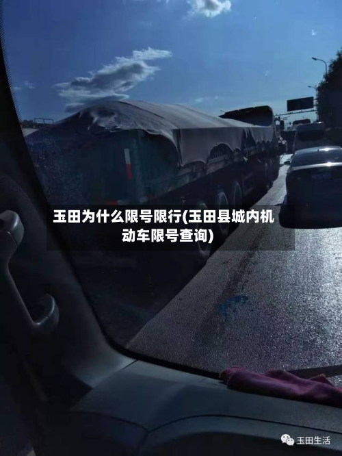 玉田为什么限号限行(玉田县城内机动车限号查询)-第2张图片