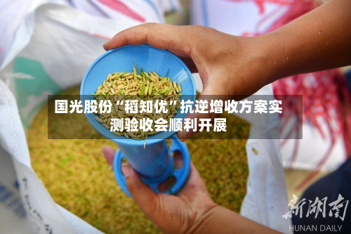 国光股份“稻知优”抗逆增收方案实测验收会顺利开展-第2张图片