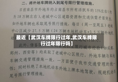 最近【武汉车牌限行过年,武汉车牌限行过年限行吗】-第3张图片