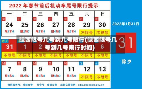 陕西限号几号到几号限行(陕西限号几号到几号限行时间)-第3张图片