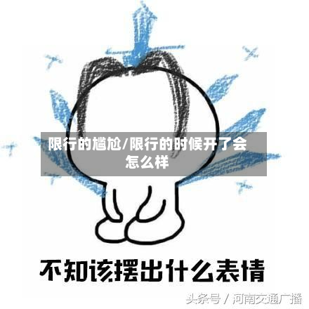 限行的尴尬/限行的时候开了会怎么样-第3张图片
