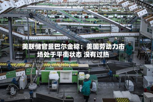 美联储官员巴尔金称：美国劳动力市场处于平衡状态 没有过热-第2张图片